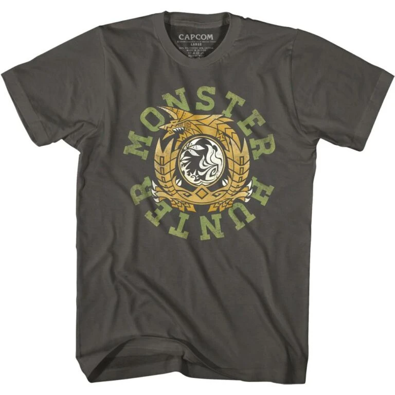 Monster Hunter Dragon Tribal Circle T-Shirt