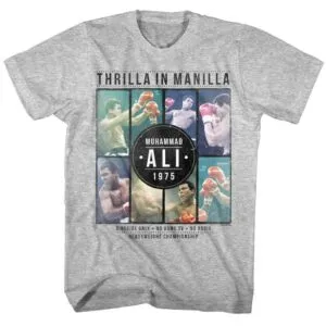 Muhammad Ali Thrilla in Manilla 1975 Men’s T Shirt