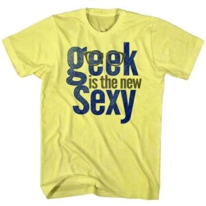 Nerd Society Geek is the New Sexy T-Shirt