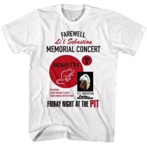 Parks and Recreation Lil Sebastian Memorial Men's T Shirt