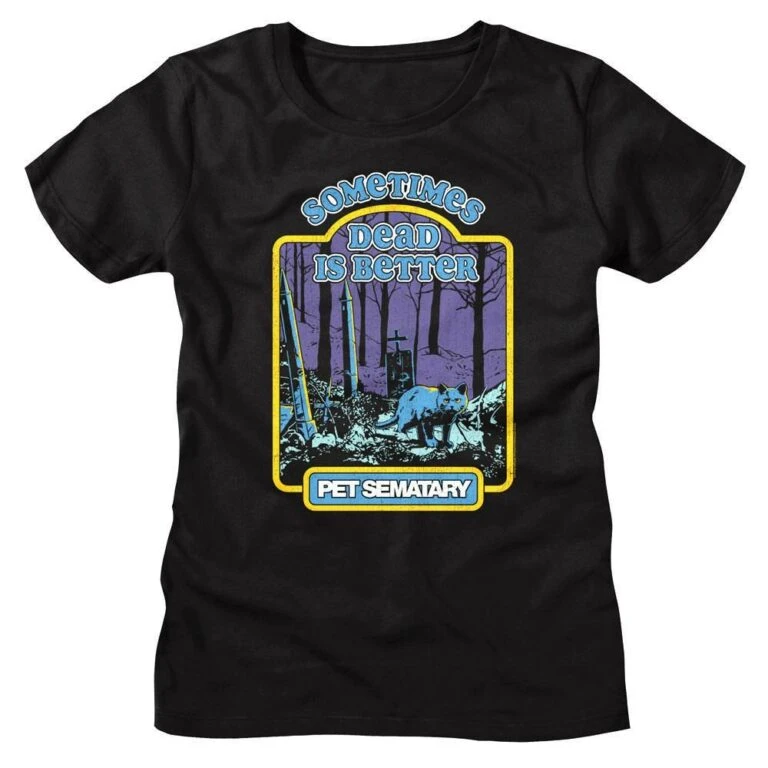 Pet Sematary Dead is Better Storybook Women’s T Shirt