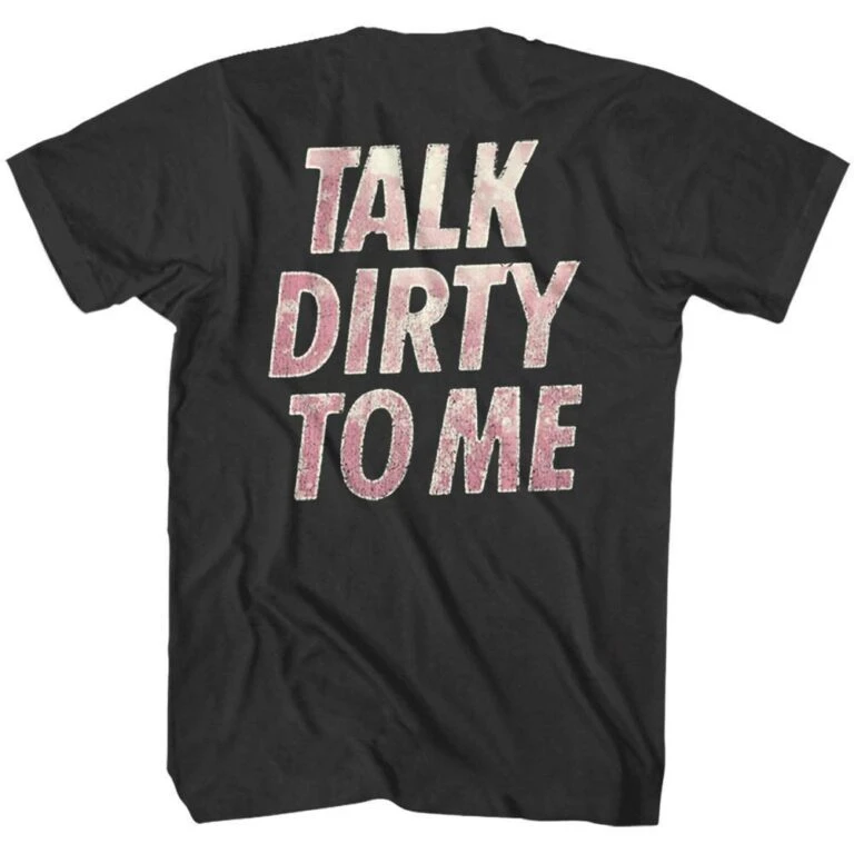 Poison Talk Dirty To Me Men's T Shirt - Image 5