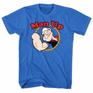 Popeye The Sailorman Man Up T Shirt