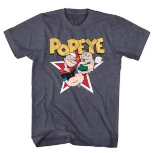 Popeye The Sailorman Cannon Flex Men’s T Shirt