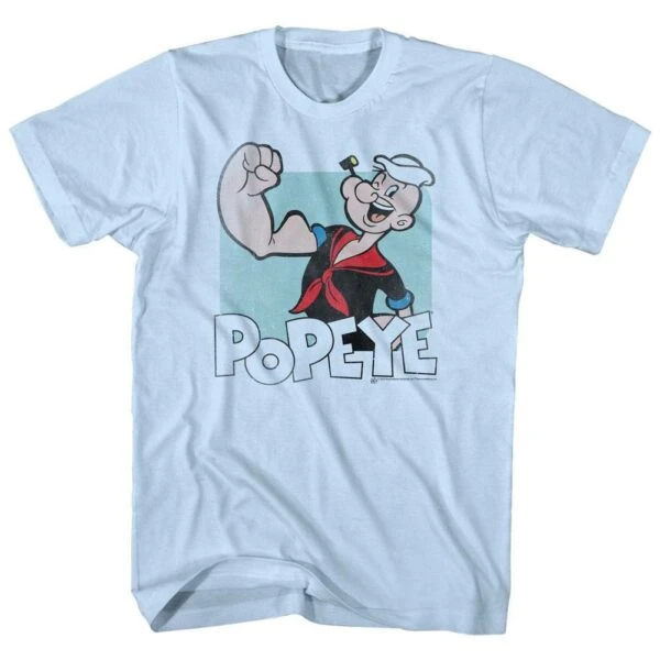 Popeye The Sailorman Bicep Flex Men’s T Shirt