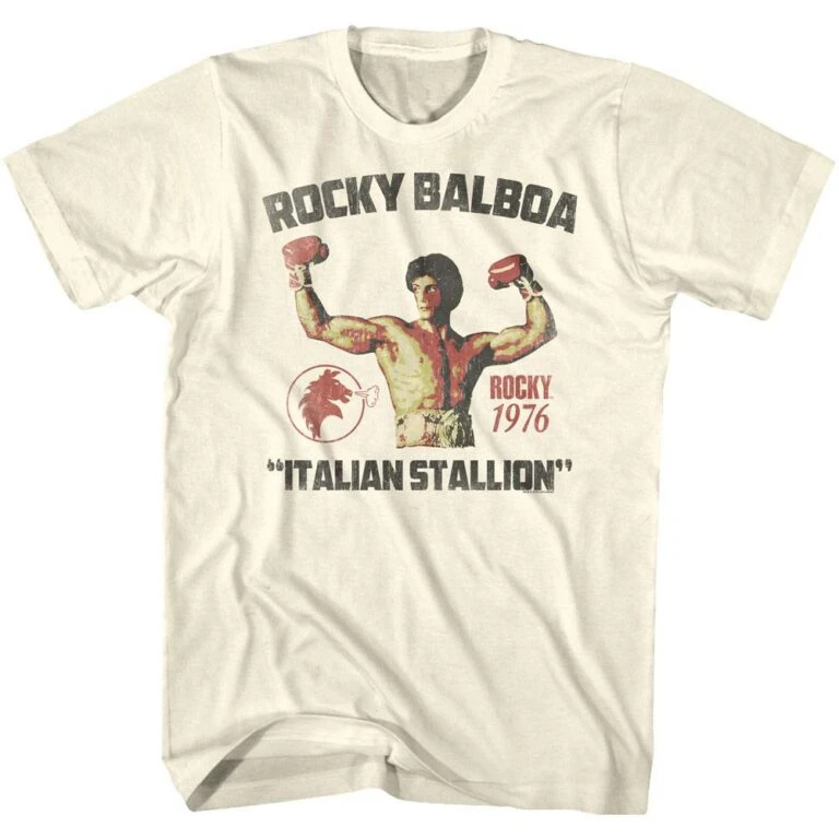 Rocky Balboa Victory Italian Stallion 1976 Men T