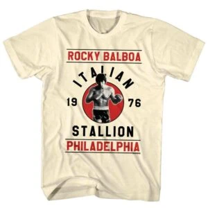 Rocky Balboa Italian Stallion Philadelphia 1976 Men’s T Shirt