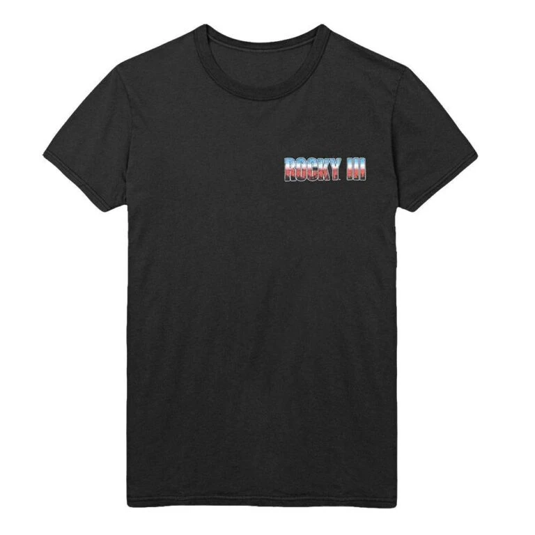 Rocky vs Clubber 1982 Men's T Shirt - Image 3