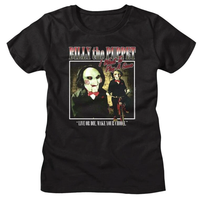 SAW Billy the Puppet Women’s T Shirt