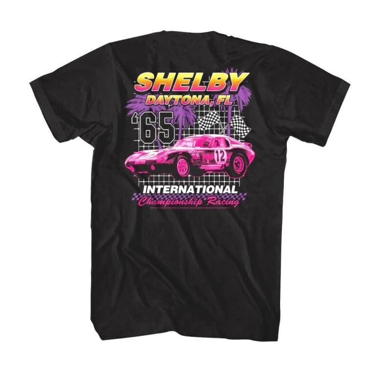 Shelby Cobra Tire Burnout T Shirt - Image 4