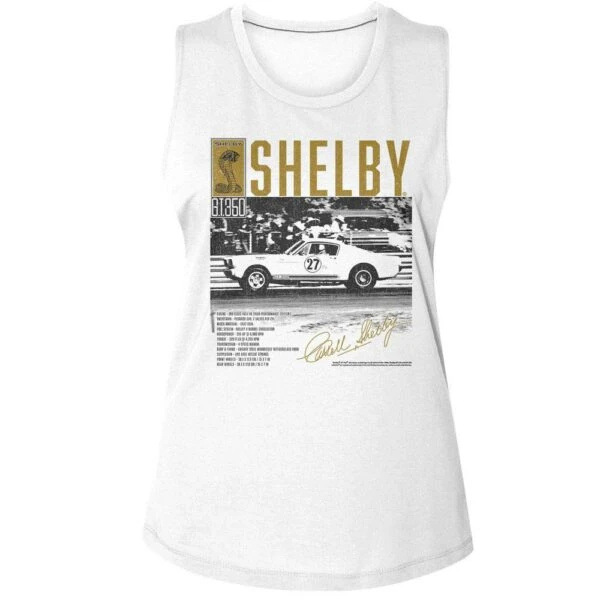 Shelby Cobra GT350 Signature Stats Women’s Tank