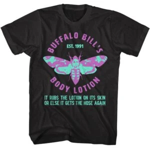 Silence of the Lambs Neon Body Lotion Men’s T Shirt