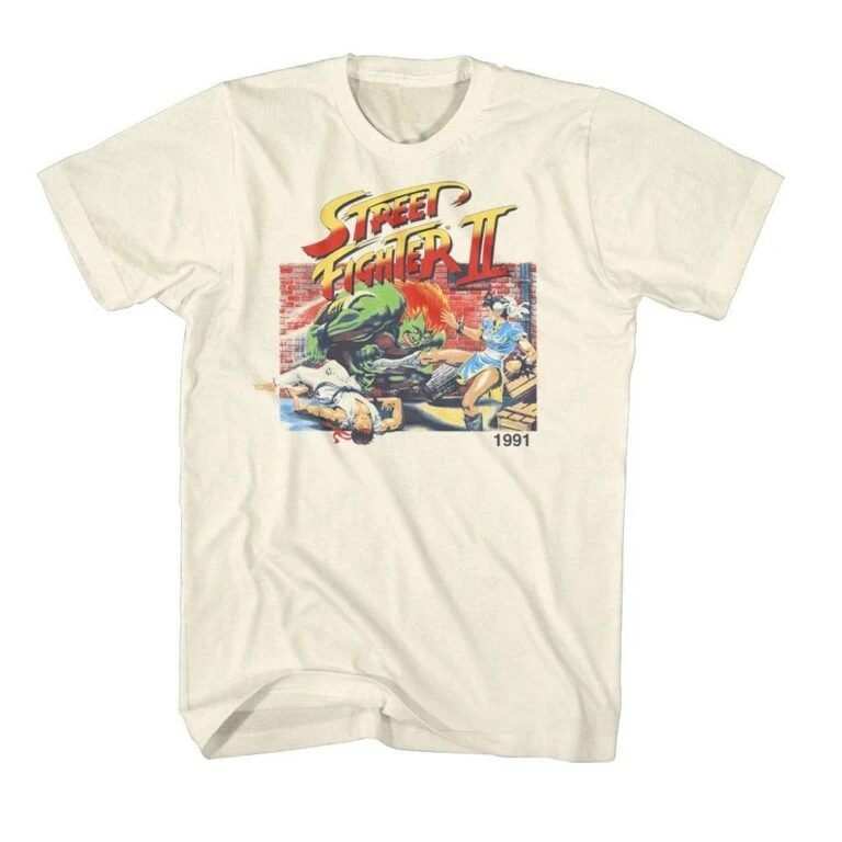 Street Fighter 2 Ready to Rumble Men's T Shirt - Image 3