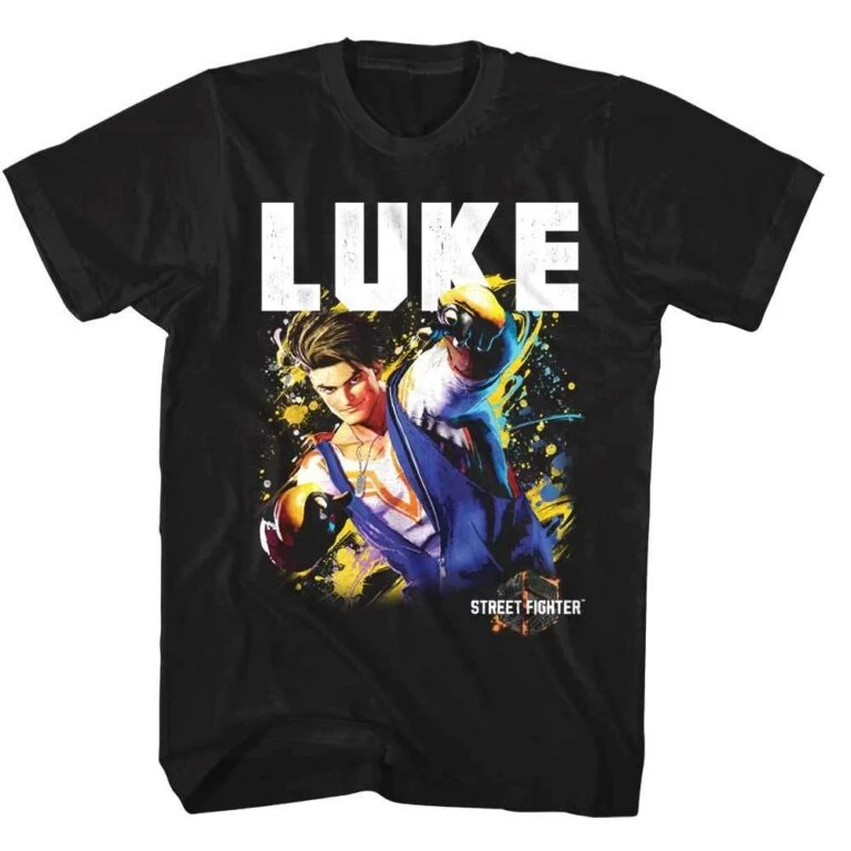 Street Fighter 6 Luke Sullivan T-Shirt