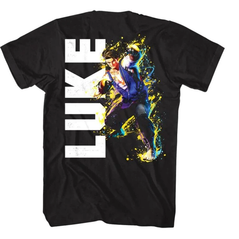 Street Fighter 6 Luke Sullivan T-Shirt
