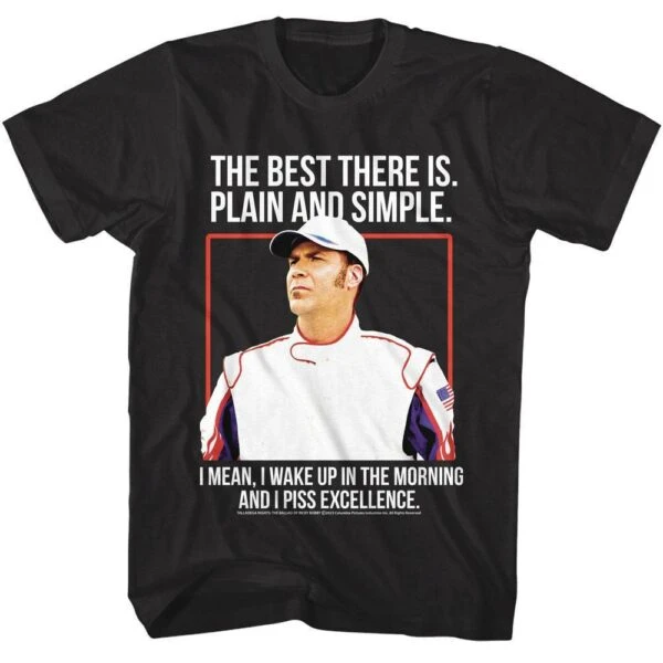 Talladega Nights Plain and Simple T-Shirt