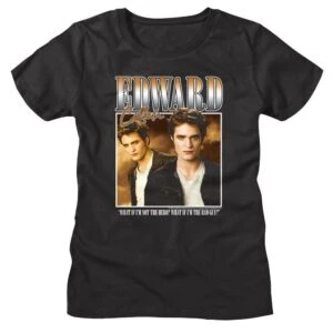 Twilight Edward Cullen Bad Guy Women’s T Shirt