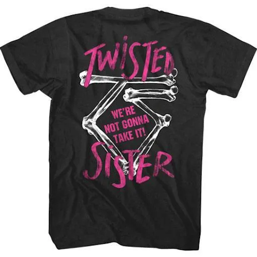 Twisted Sister Not Gonna Take It Men's T Shirt - Image 4
