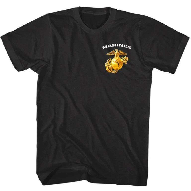 United States Marine Corps American Flag T-Shirt
