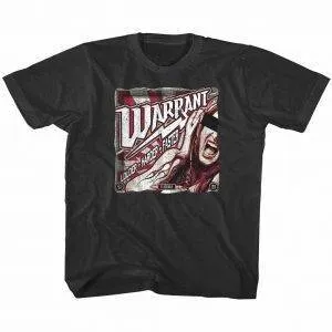 Warrant Louder Harder Faster Kids T Shirt