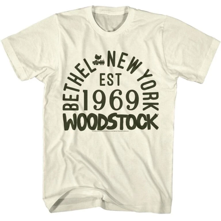 Woodstock Bethel New York 1969 Men’s T Shirt