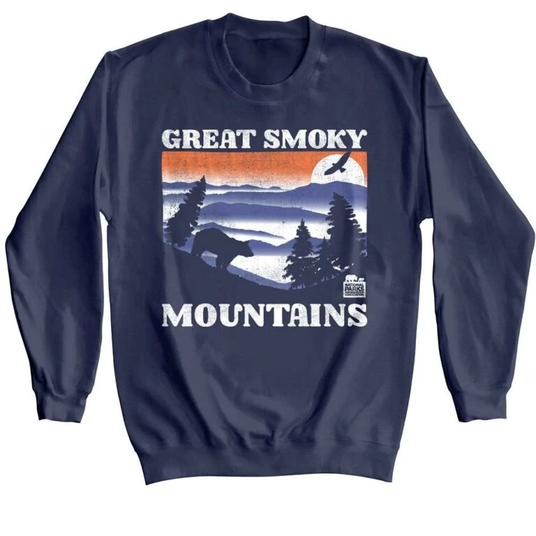 Great Smoky Mountains Pine Sunset Sweater