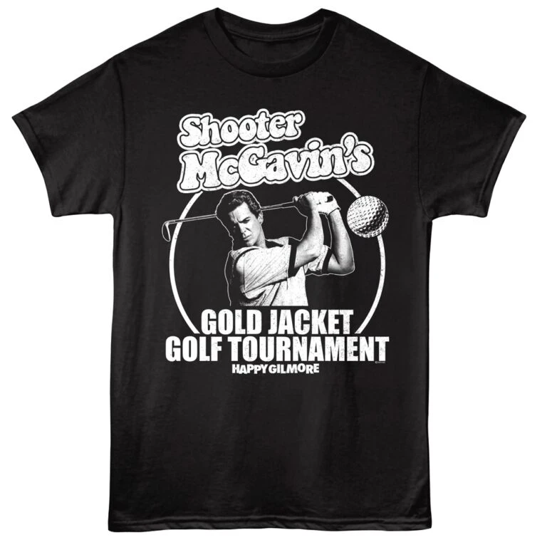 Happy Gilmore Shooter McGavin Golf Swing Men’s T Shirt