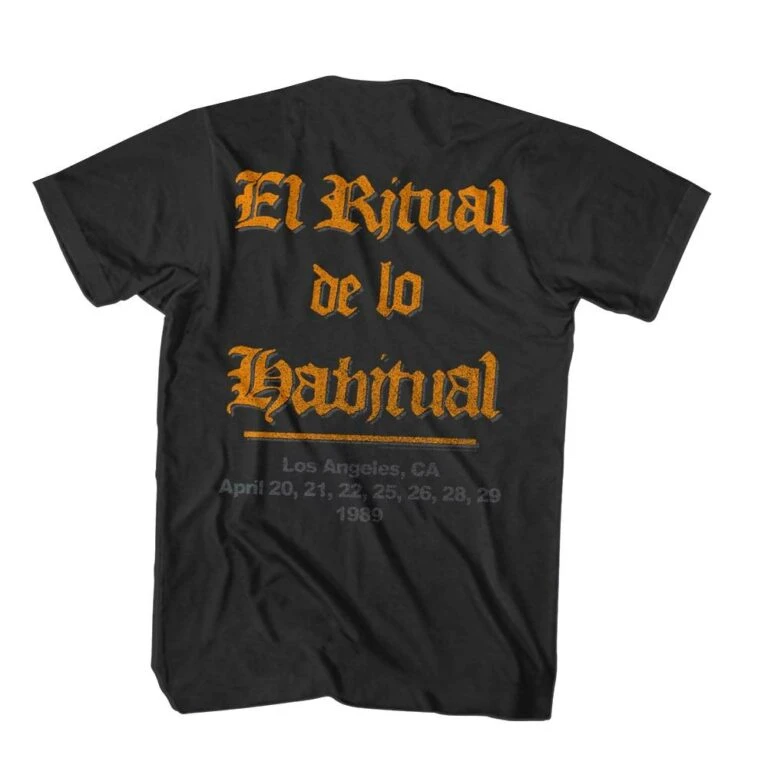 Jane's Addiction Ritual De Lo Habitual 1989 Men's T Shirt - Image 4