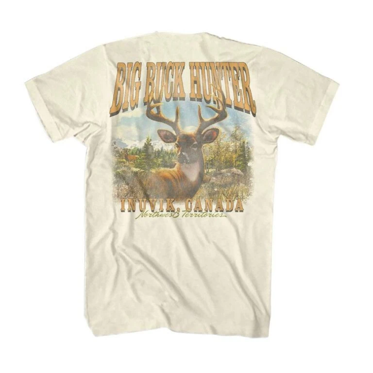 Big Buck Hunter Inuvik Canada Men's T Shirt