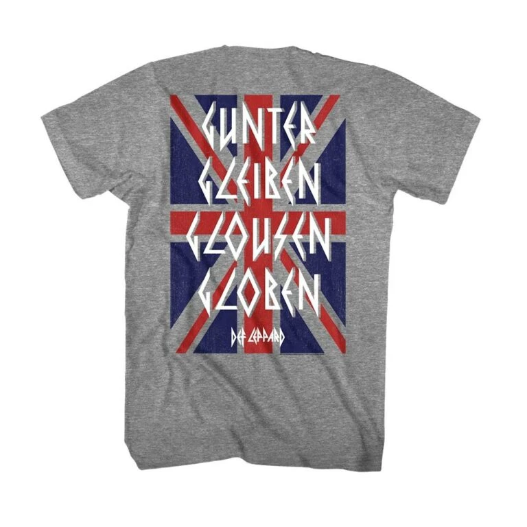 Def Leppard Gunter Glieben Glauchen Globen Men's T Shirt - Image 4