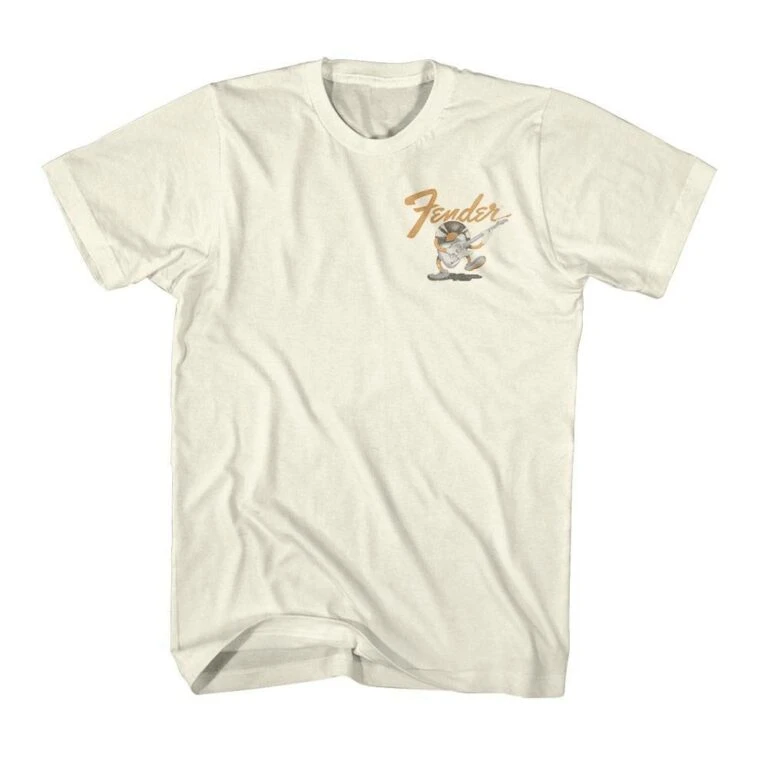 Fender Vinyl Recording Machine Men's T Shirt - Image 3