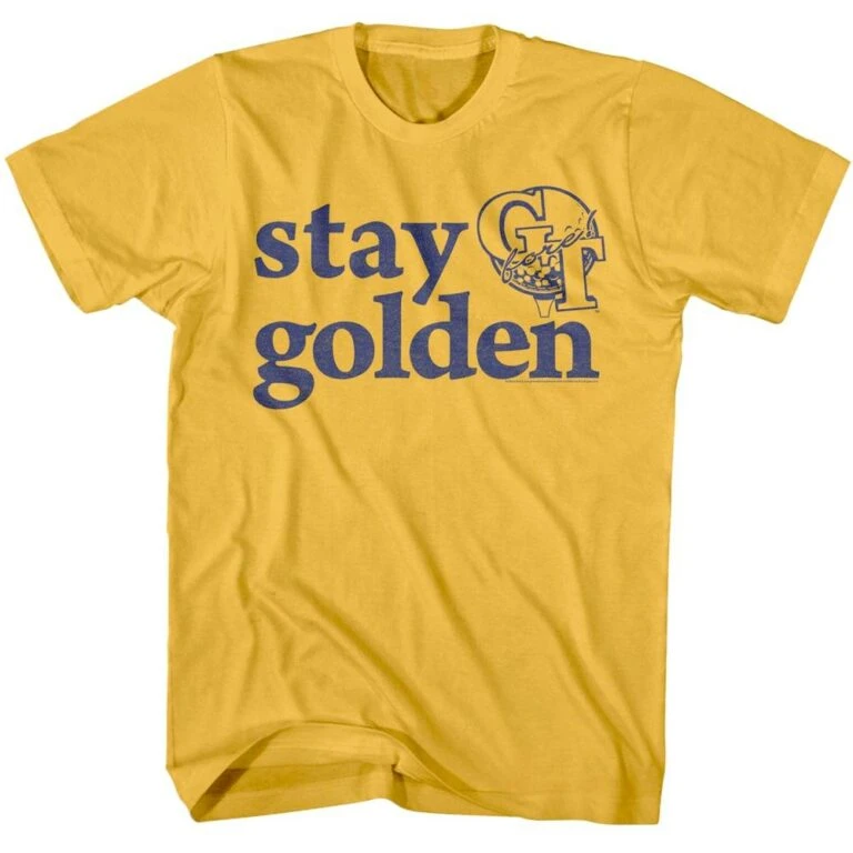 Golden Tee Fore Stay Golden Men's T Shirt