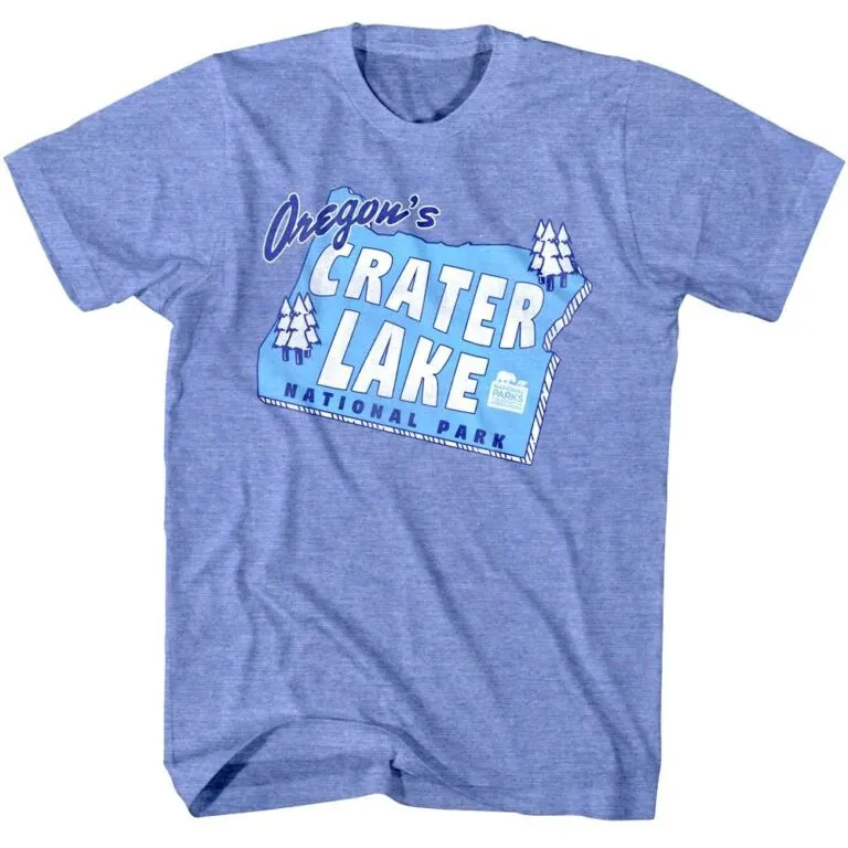 Oregon’s Crater Lake National Park Men’s T Shirt