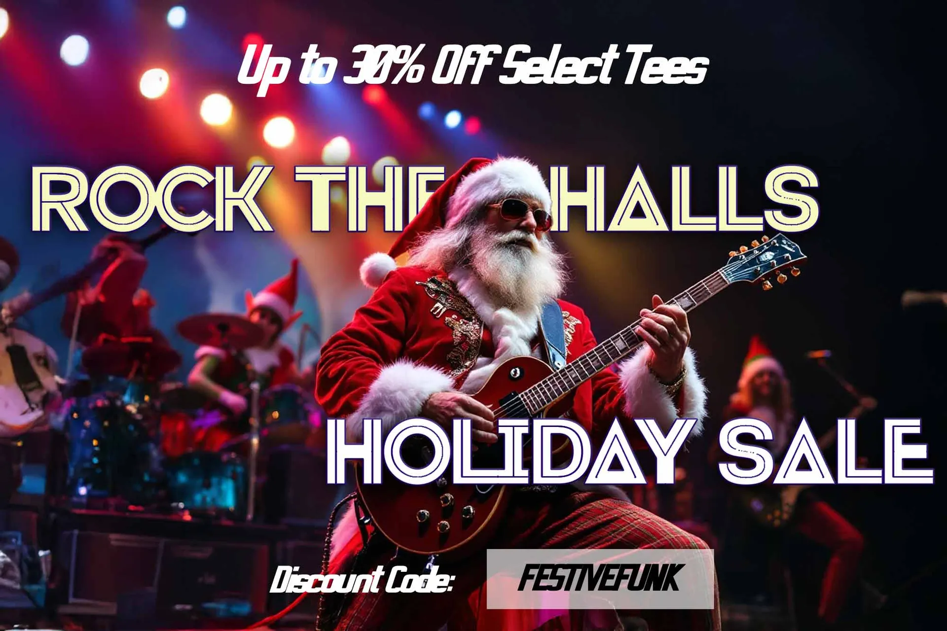 Rock the Halls Holiday Sale