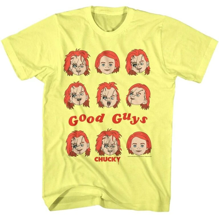 Chucky Good Guys Doll Heads Men’s T Shirt
