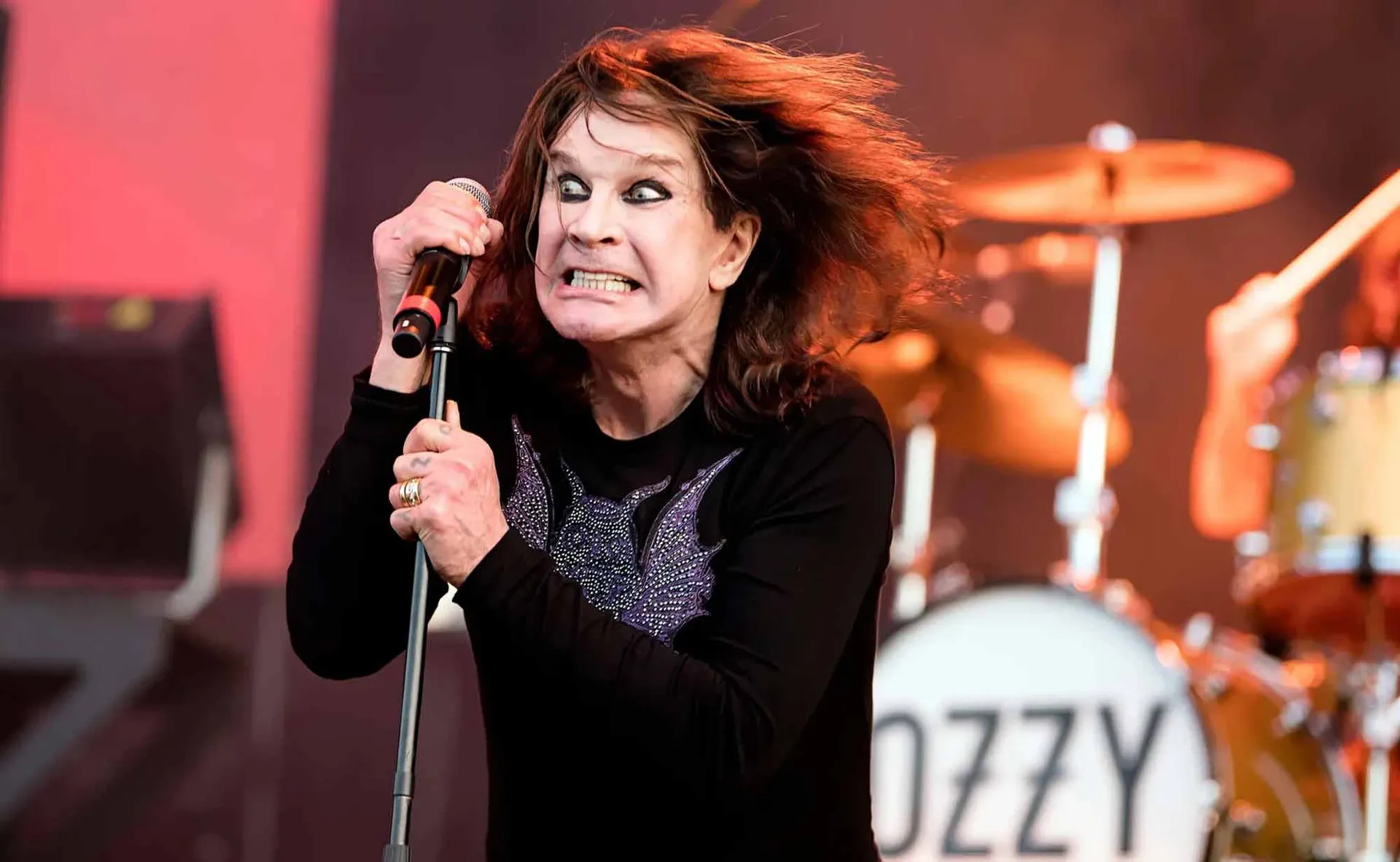 Ozzy Osbourne on stage