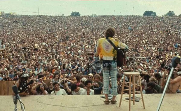 Woodstock from Back stage