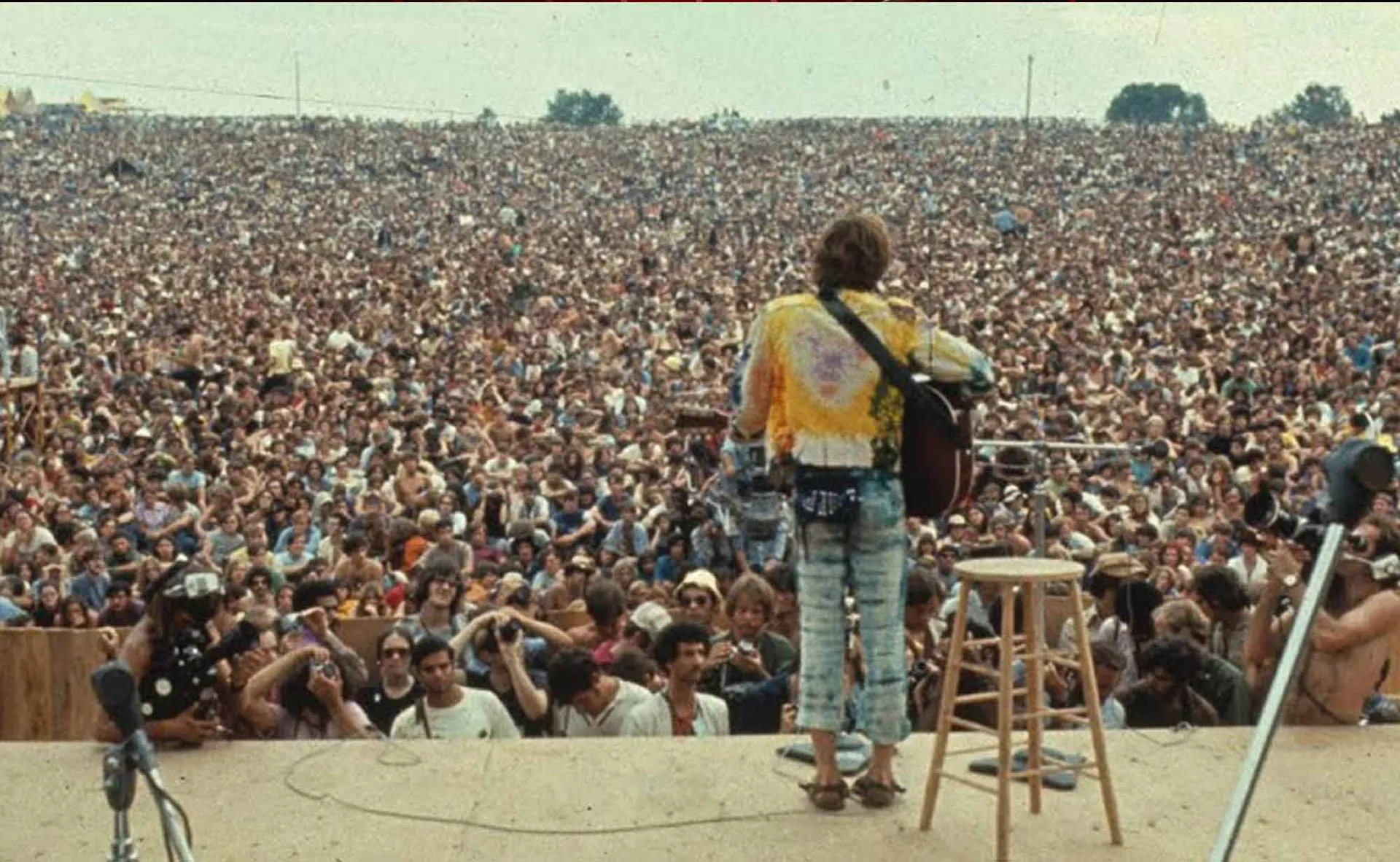 Woodstock from Back stage