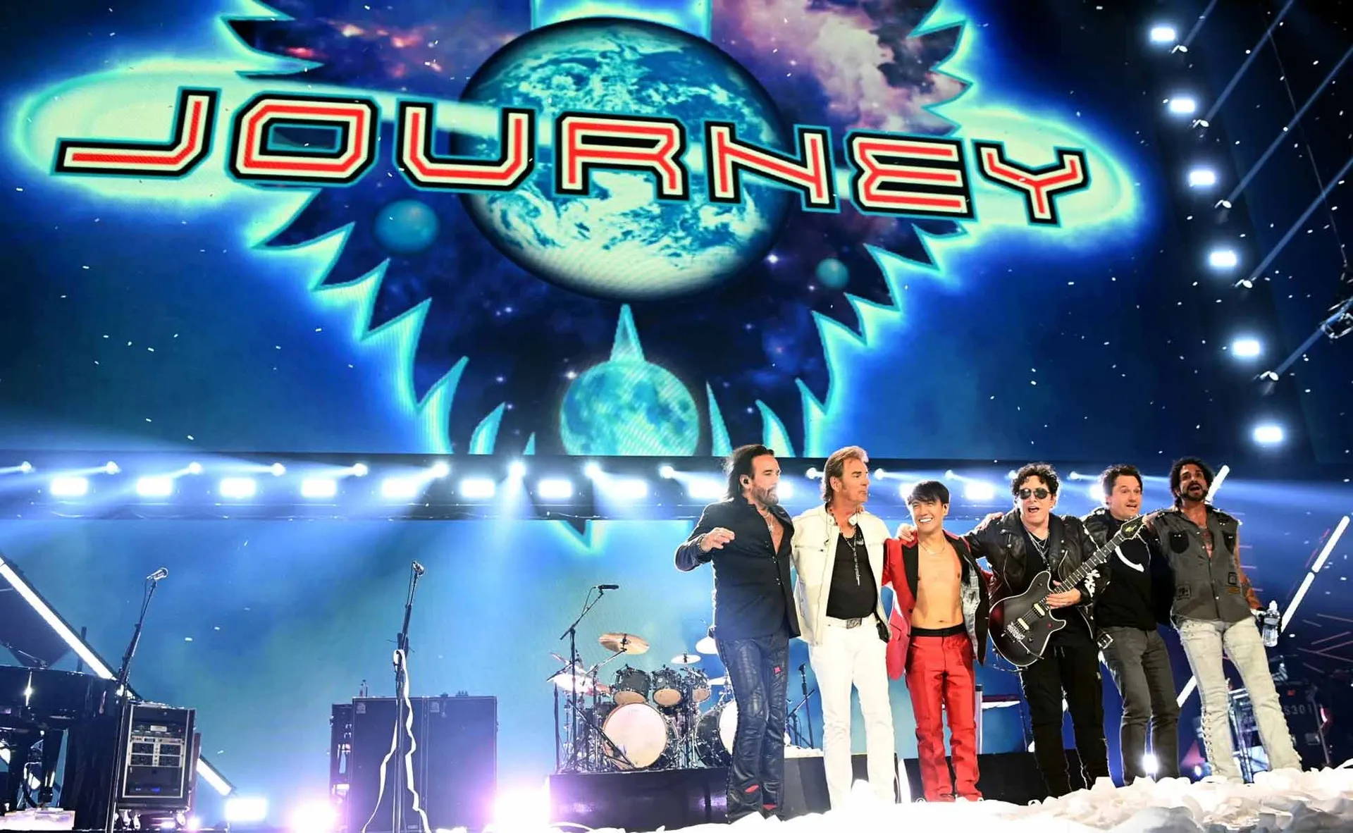 Journey on stage
