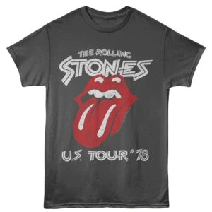Rolling Stones Lips US Tour ’78 Men’s T Shirt