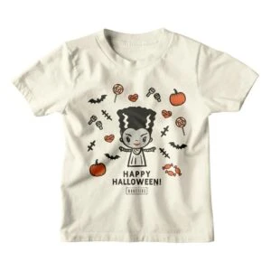 Universal Monsters Cute Bride of Frankenstein Kids T Shirt