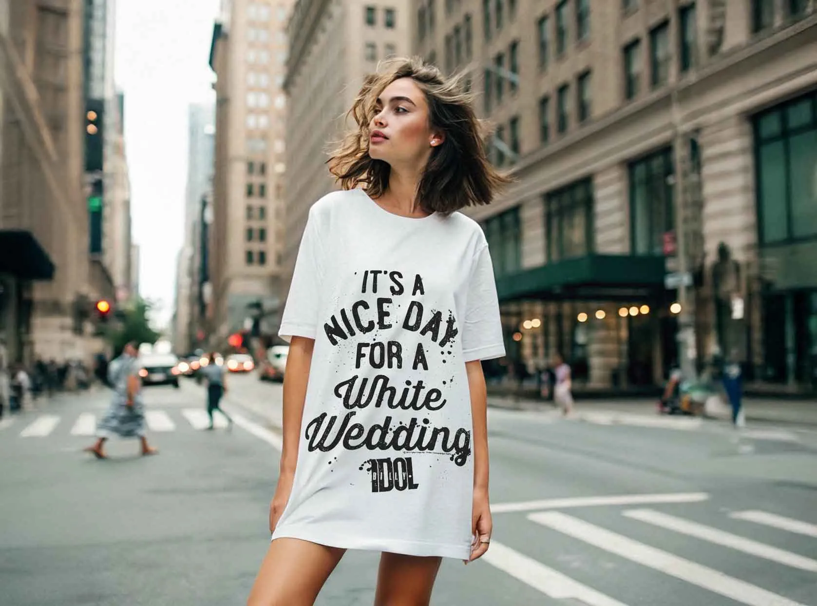 NIce day for a white wedding