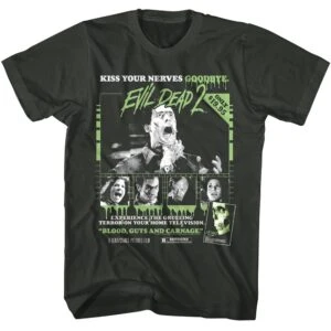 Evil Dead 2 Blood Guts & Carnage Men’s T Shirt