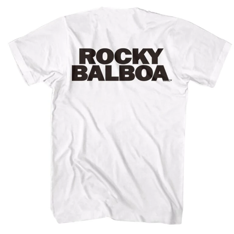 Rocky Balboa Punching the Sky Men’s T Shirt