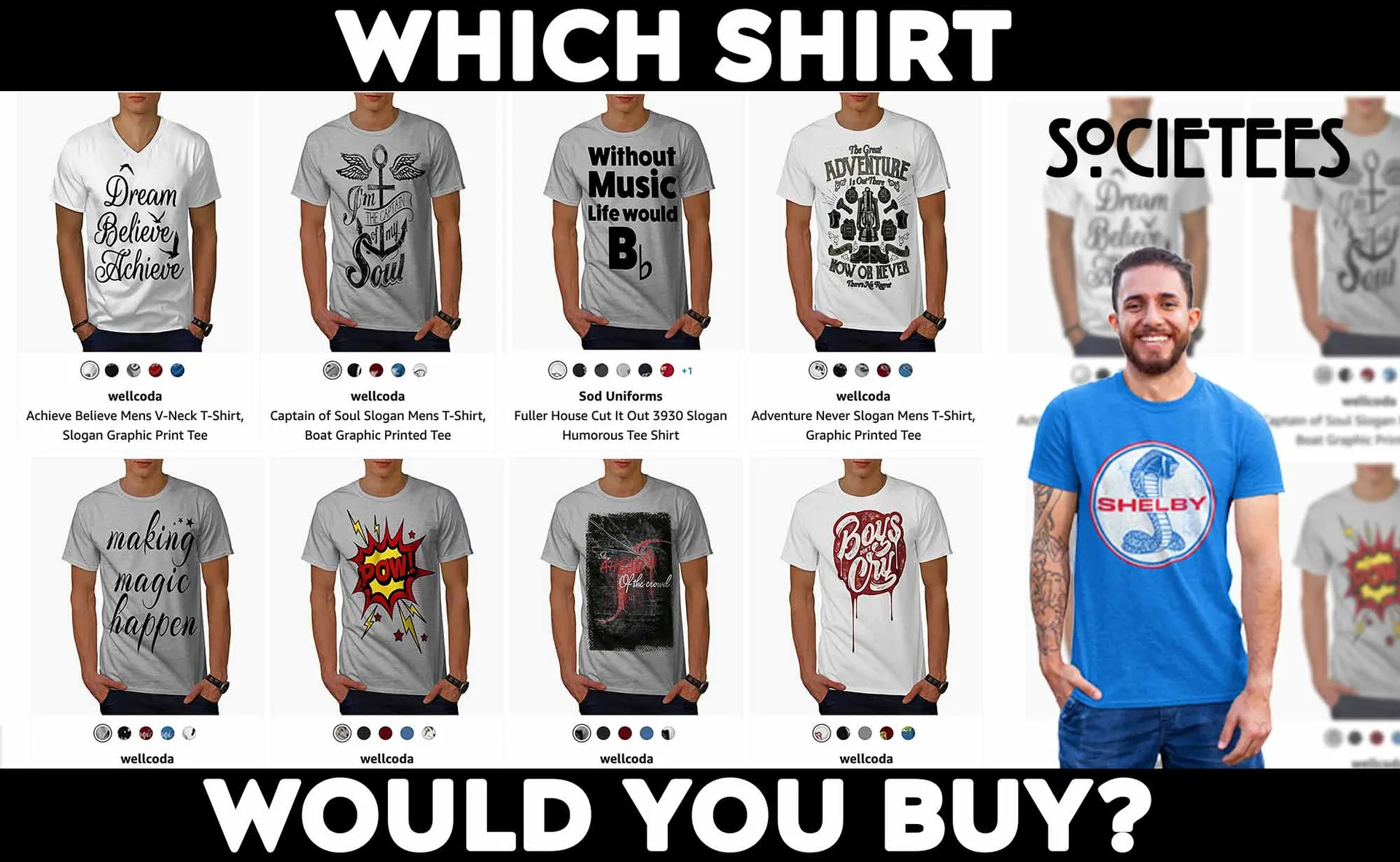 Which Shirt would you buy?