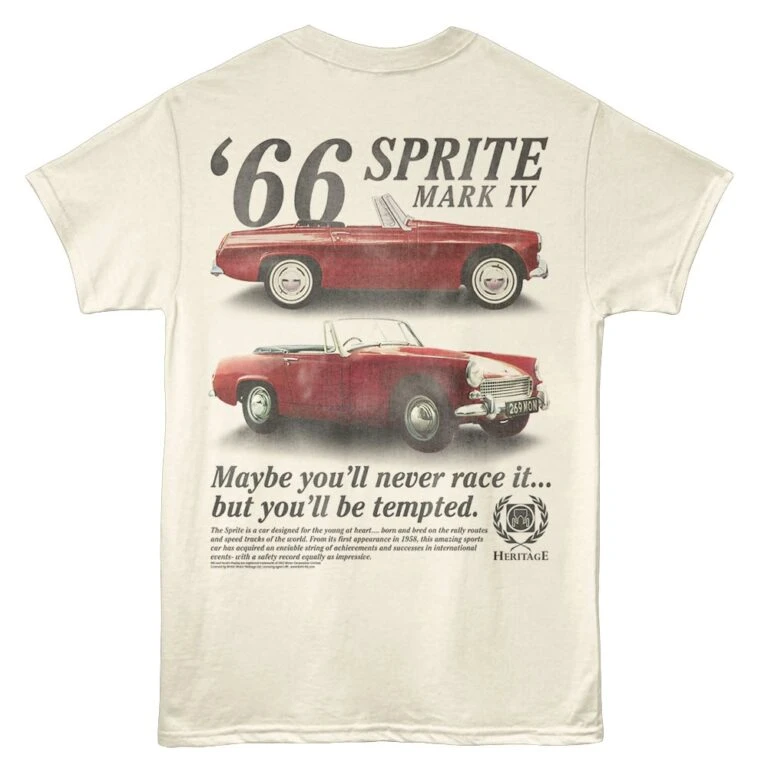 Austin Healey Sprite Mark IV 66 ad Men’s T Shirt