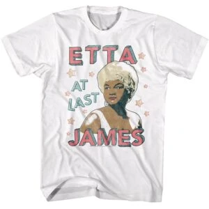 Etta James At Last Stars Men’s T Shirt