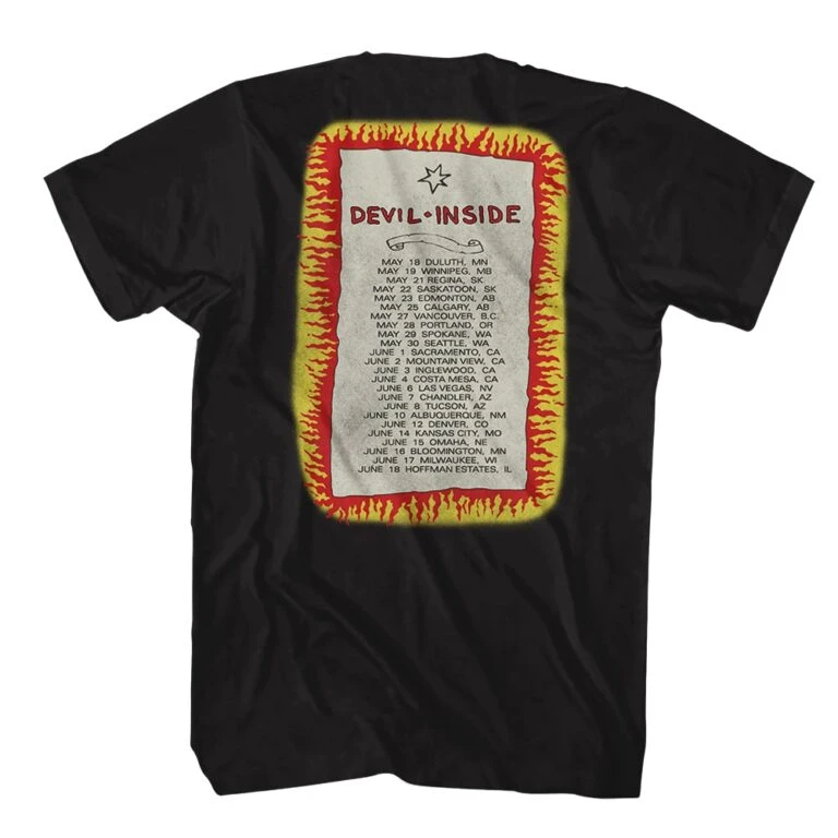 INXS Devil Inside Tour Men’s T Shirt