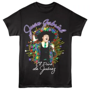 Juan Gabriel Floral Sombrero Men’s T Shirt