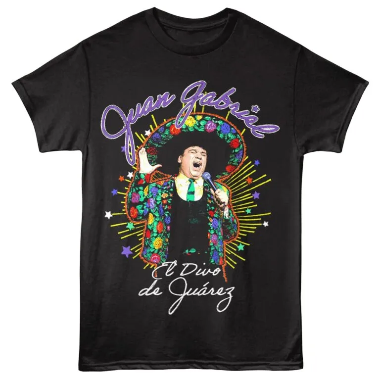 Juan Gabriel Floral Sombrero Men’s T Shirt